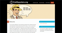 Desktop Screenshot of fairreporters.org